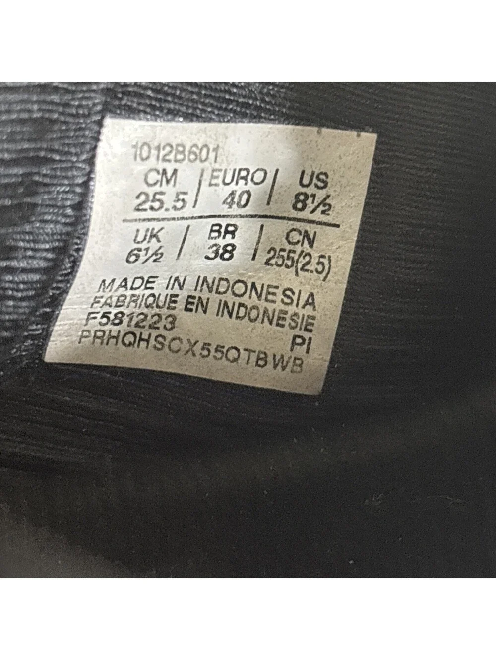 ASICS Pure Gel  Women 8 Black Burgundy 1012B601